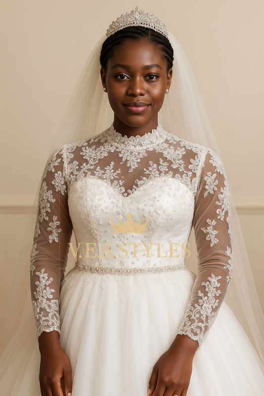 bridal dress Trinidad, mermaid gown, sweetheart neckline, wedding gown alterations