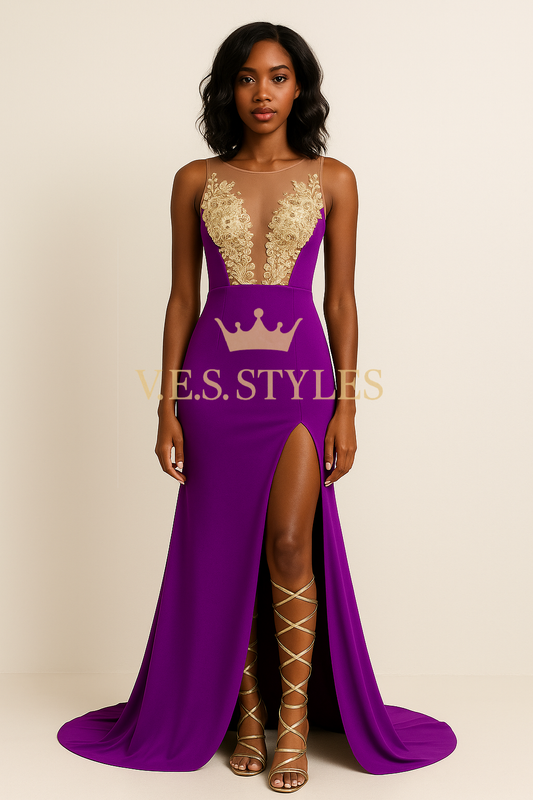 evening dress, gala gown, Trinidad fashion, Caribbean style